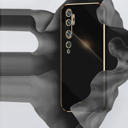 For Xiaomi Mi CC9 Pro XINLI 6D Plating Phone Case(Black)