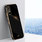 Pour Xiaomi Civi Étui de Téléphone XINLI 6D Plating (Noir)