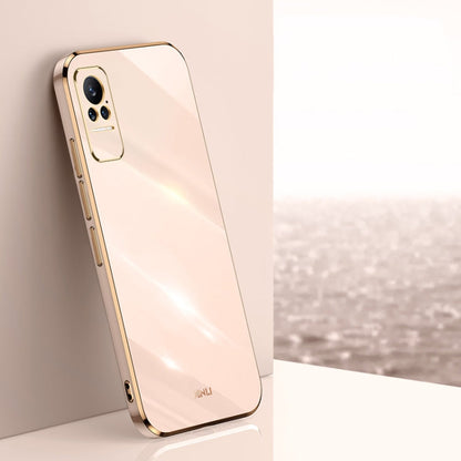 For Xiaomi Civi XINLI 6D Plating Phone Case(Pink)