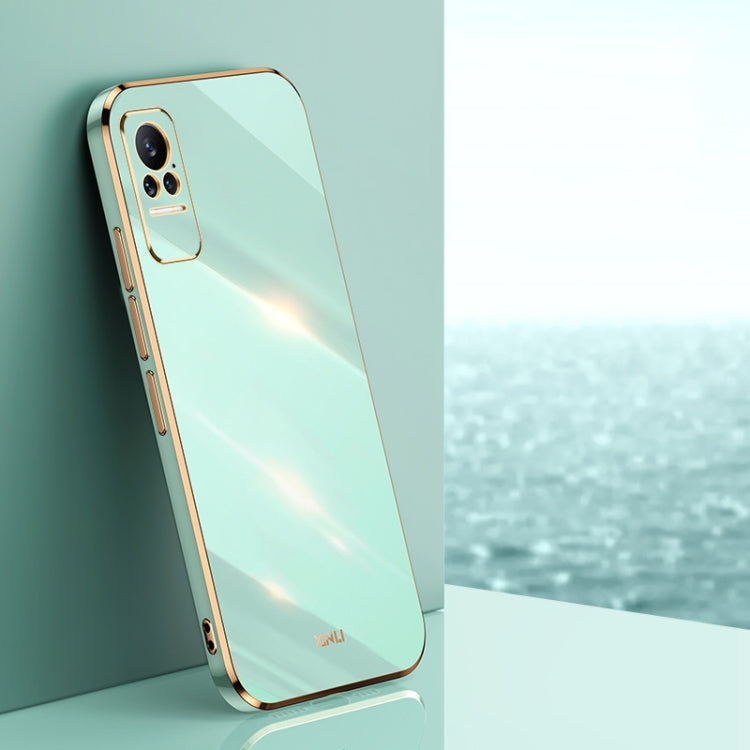For Xiaomi Civi XINLI 6D Plating Phone Case(Mint Green)