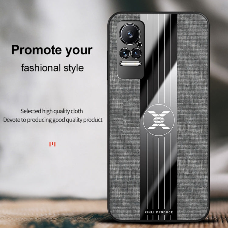 For Xiaomi Civi XINLI Stitching Cloth Texture TPU Phone Case(Red)