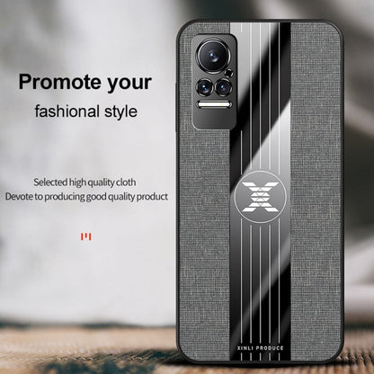 For Xiaomi Civi XINLI Stitching Cloth Texture TPU Phone Case(Red)