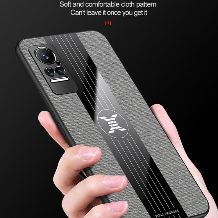 For Xiaomi Civi XINLI Stitching Cloth Texture TPU Phone Case(Red)