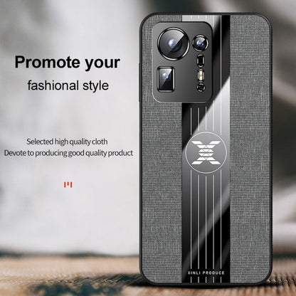 For Xiaomi Mi Mix 4 XINLI Stitching Cloth Texture TPU Phone Case(Black)