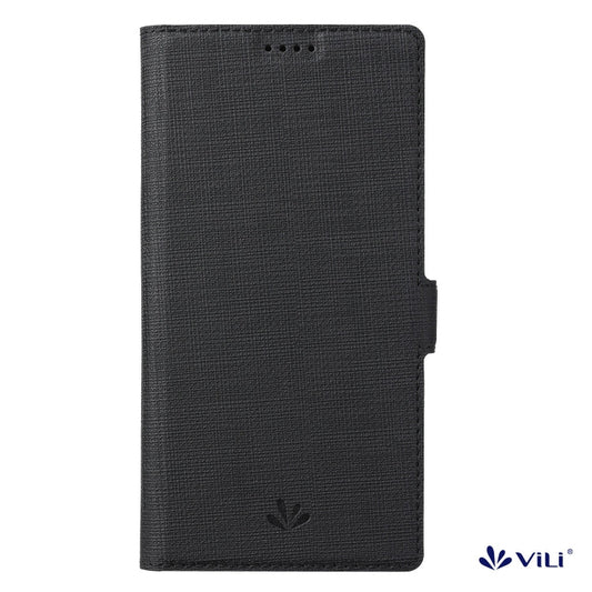 For Sony Xperia Pro-I ViLi K Series Magnetic Buckle Horizontal Flip Leather Phone Case(Black)