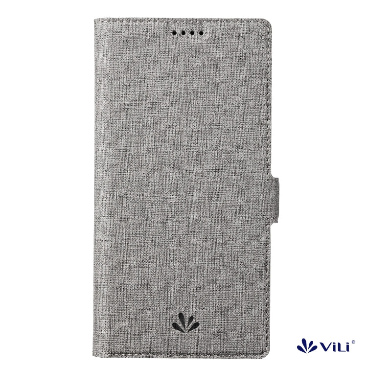 For Sony Xperia Pro-I ViLi K Series Magnetic Buckle Horizontal Flip Leather Phone Case(Grey)