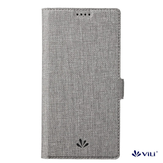 For Sony Xperia Pro-I ViLi K Series Magnetic Buckle Horizontal Flip Leather Phone Case(Grey)
