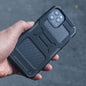 Pour iPhone 12 Pro Max Coque FATBEAR Armor Antichoc Réfrigérante (Noir)