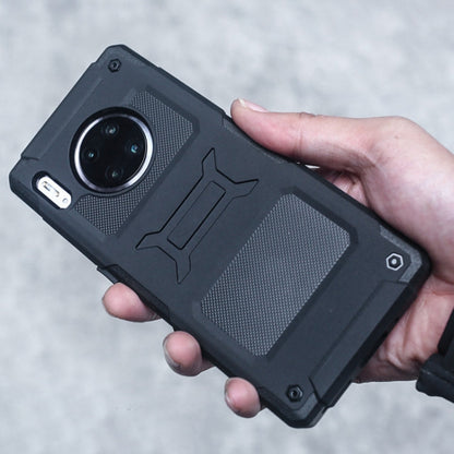 For Huawei Mate 30E Pro FATBEAR Armor Shockproof Cooling Phone Case(Black)