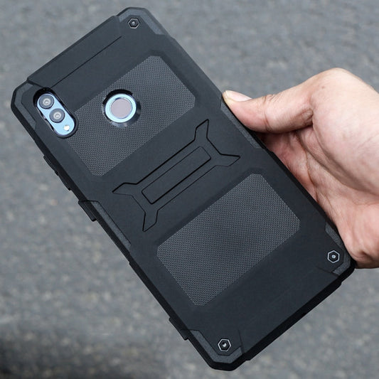 Coque de téléphone antichoc FATBEAR Armor Cooling pour Honor Note 10 (Noir)