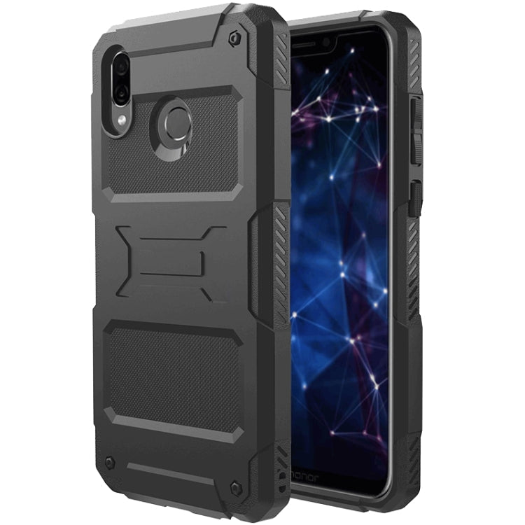 Coque de téléphone antichoc et réfrigérante FATBEAR Armor pour Honor Play (Noir)