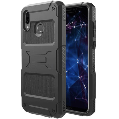 Coque de téléphone antichoc et réfrigérante FATBEAR Armor pour Honor Play (Noir)