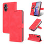Pour OPPO A96 5G / Reno7 5G version internationale & OnePlus Nord N20 5G AZNS Étui en cuir à rabat horizontal texture veau effet peau (rouge)