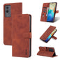 For vivo Y76s 5G / Y74s AZNS Skin Feel Calf Texture Horizontal Flip Leather Phone Case(Brown)