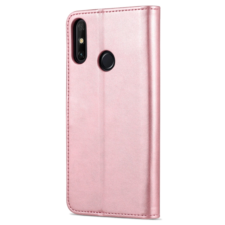 For Huawei Enjoy 20e AZNS Skin Feel Calf Texture Horizontal Flip Leather Phone Case(Rose Gold)