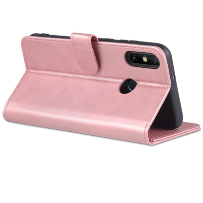 For Huawei Enjoy 20e AZNS Skin Feel Calf Texture Horizontal Flip Leather Phone Case(Rose Gold)