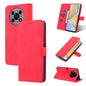Étui de téléphone en cuir à rabat horizontal avec texture de veau pour Honor X30 AZNS (rouge)