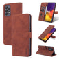 For Samsung Galaxy A73 5G AZNS Skin Feel Calf Texture Horizontal Flip Leather Phone Case(Brown)