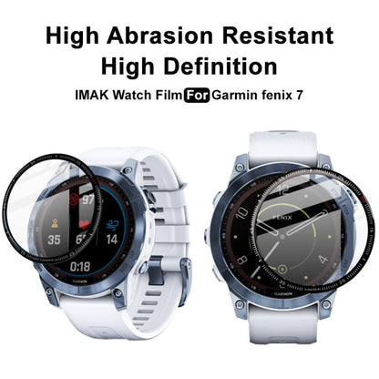 For Garmin Fenix 7 IMAK Plexiglass HD Watch Protective Film