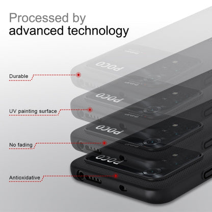 For Xiaomi Poco M4 Pro NILLKIN Frosted PC Phone Case(Red)