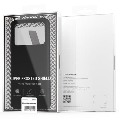 For Xiaomi Poco M4 Pro NILLKIN Frosted PC Phone Case(Red)