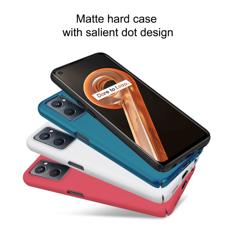 For OPPO Realme 9i NILLKIN Frosted PC Phone Case(White)