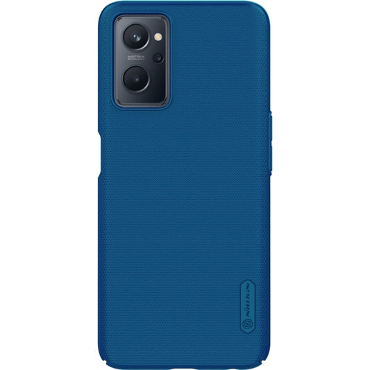 For OPPO Realme 9i NILLKIN Frosted PC Phone Case(Blue)