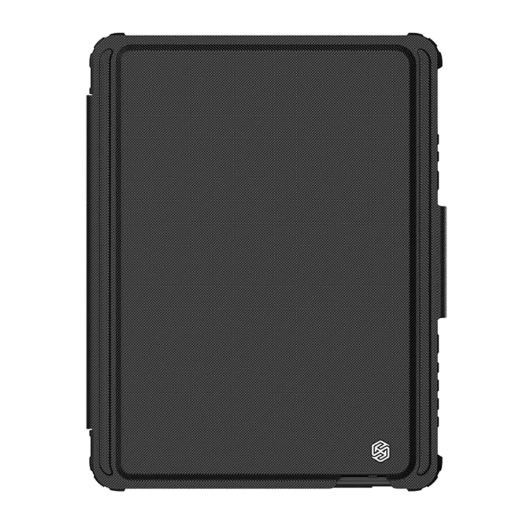 Pour iPad Air 10.9 2020 / Air 4 / Air 5 / Pro 11 2020 / 2021 / 2022 Étui intelligent pour tablette avec clavier tactile Bluetooth NILLKIN (noir)
