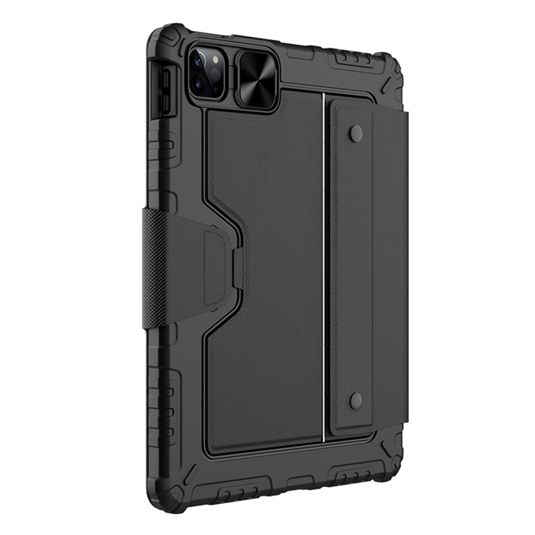 Pour iPad Air 10.9 2020 / Air 4 / Air 5 / Pro 11 2020 / 2021 / 2022 Étui intelligent pour tablette avec clavier tactile Bluetooth NILLKIN (noir)