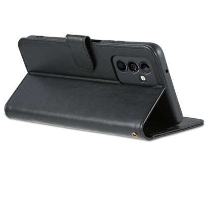 For Huawei Maimang 11 AZNS Sheepskin Texture Flip Leather Phone Case(Black)