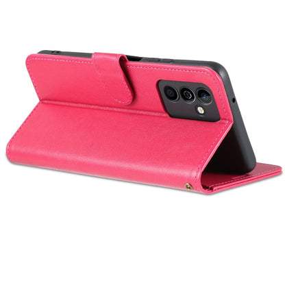 For Huawei Maimang 11 AZNS Sheepskin Texture Flip Leather Phone Case(Red)