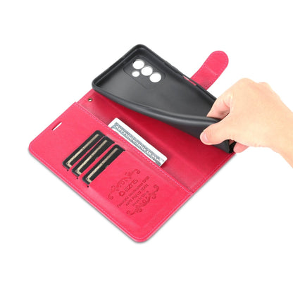 For Huawei Maimang 11 AZNS Sheepskin Texture Flip Leather Phone Case(Red)