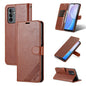 Pour Huawei Maimang 11 Étui de Téléphone en Cuir à Rabat Texture Peau de Mouton AZNS (Marron)