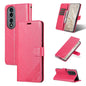 For Honor 70 AZNS Sheepskin Texture Flip Leather Phone Case(Red)
