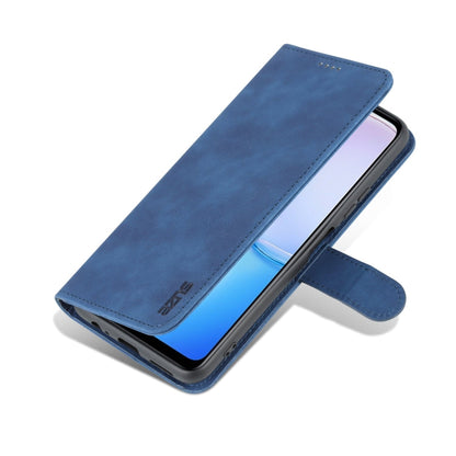 For Huawei Maimang 11 AZNS Skin Feel Calf Texture Flip Leather Phone Case(Blue)
