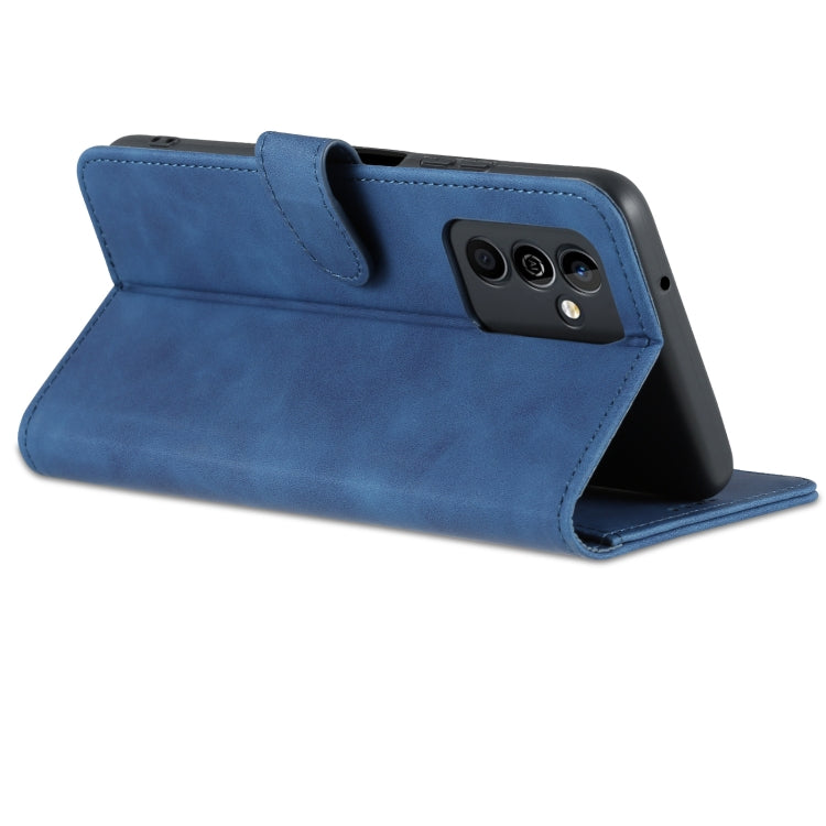 For Huawei Maimang 11 AZNS Skin Feel Calf Texture Flip Leather Phone Case(Blue)