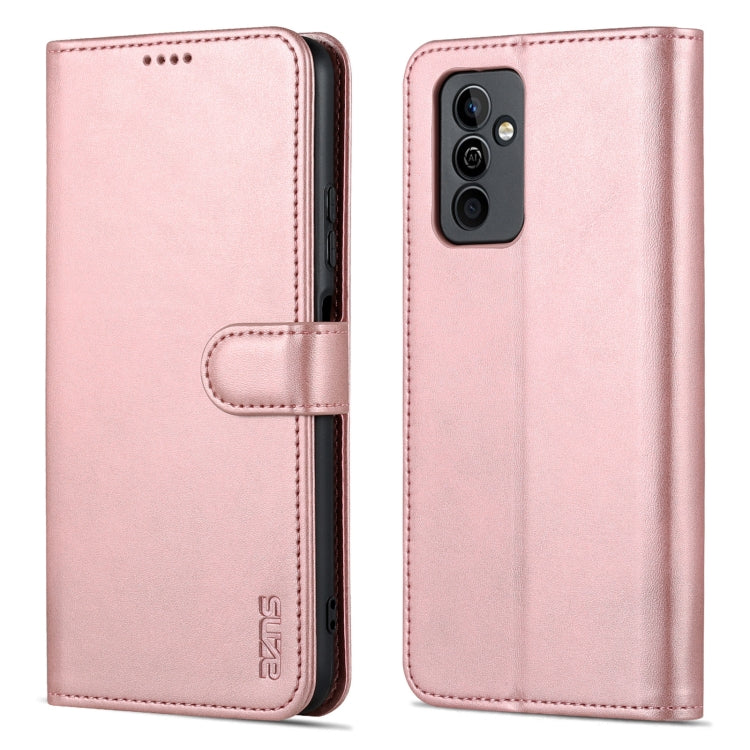 For Huawei Maimang 11 AZNS Skin Feel Calf Texture Flip Leather Phone Case(Rose Gold)