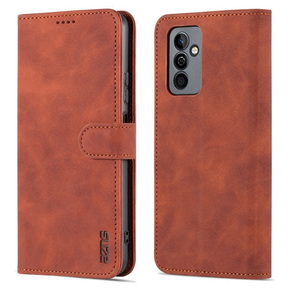For Huawei Maimang 11 AZNS Skin Feel Calf Texture Flip Leather Phone Case(Brown)