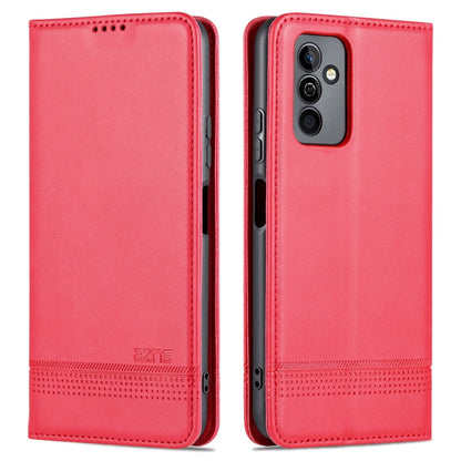 For Huawei Maimang 11 AZNS Magnetic Calf Texture Flip Leather Phone Case(Red)