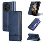 For vivo S18e AZNS Magnetic Calf Texture Leather Phone Case(Dark Blu)