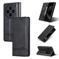 For vivo X100s AZNS Magnetic Calf Texture Leather Phone Case(Black)