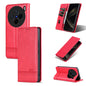 For vivo X200 AZNS Magnetic Calf Texture Leather Phone Case(Red)