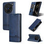 For vivo X200 Pro mini AZNS Magnetic Calf Texture Leather Phone Case(Dark Blu)