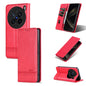 For vivo X200 Pro AZNS Magnetic Calf Texture Leather Phone Case(Red)