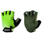 BOODUN 1096 Non-slip Wear-resistant Breathable Fitness Sports Silicone Gloves, Size:M(Green)