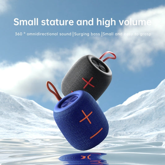Sanag M11 IPX7 Waterproof Outdoor Portable Mini Bluetooth Speaker(Blue)