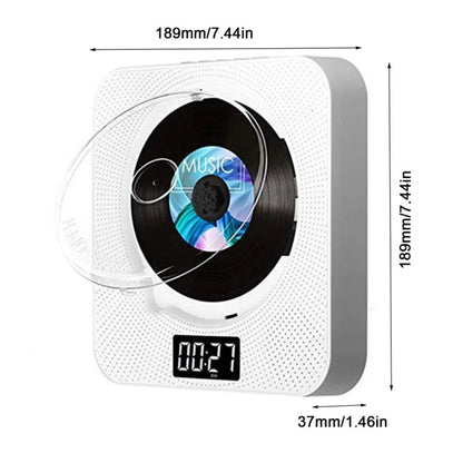 Kecag KC-608 Wall Mounted HD DVD Player Bluetooth CD Player(Blue)