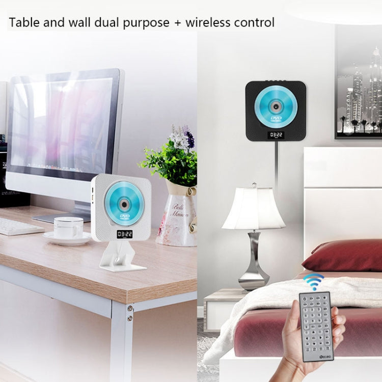 Kecag KC-608 Wall Mounted HD DVD Player Bluetooth CD Player(Blue)