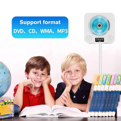 Kecag KC-608 Wall Mounted HD DVD Player Bluetooth CD Player(Black)