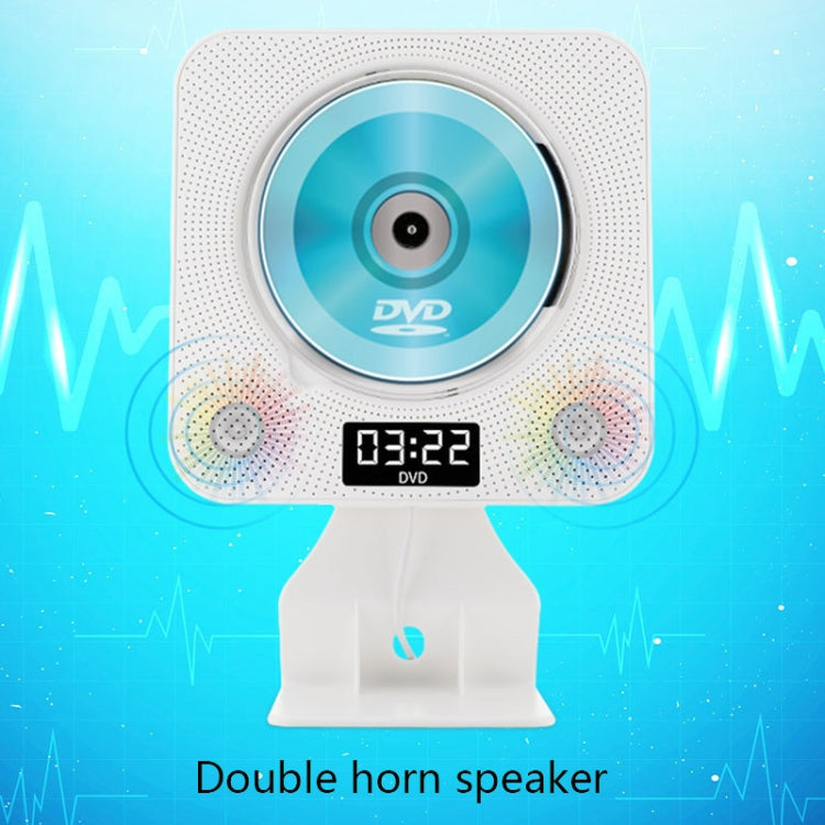 Kecag KC-608 Wall Mounted HD DVD Player Bluetooth CD Player(Blue)